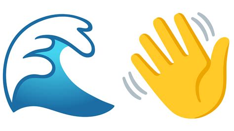 tsunami emoji|heart wave heart gun wave emohi.